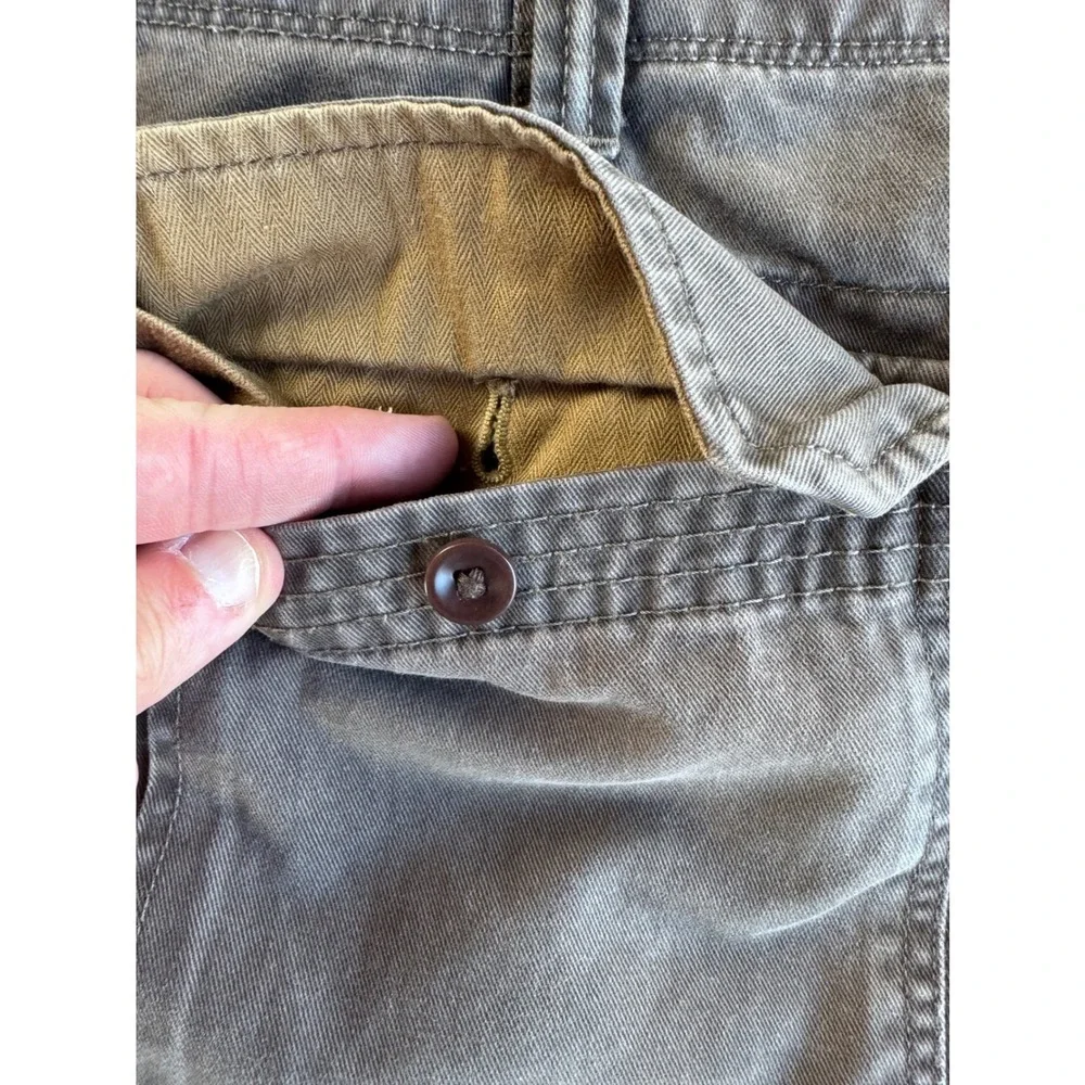 Banana Republic‎ Cargo Shorts Mens 38 Brown Utility Preppy Casual Dadcore